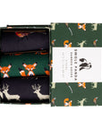Countryside Sock Box - 3 Pairs of Bamboo Socks (His)