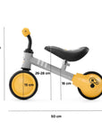 CUTIE Balance Bike for Toddlers - Safe, Adjustable & Fun with Kitten Design by Kinderkraft at www.brixbailey.com