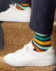 Gradient Stripe Bamboo Socks