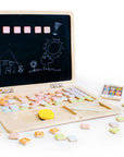 Wooden Laptop and Phone Learning Set