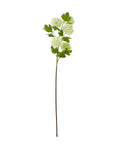 Green Snowball Faux Flower Stem