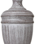 Urn Style Table Lamp with Linen Shade