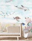 Coral Reef Underwater Mural Wallpaper