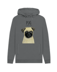 Pug or Snorty Potato? Men's Hoodie – Cozy, Funny, & Pug-tastic!