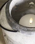 Stunning Large Stone Star Lantern | Elegant Outdoor Decor