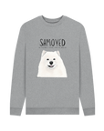 Warm, Fluffy & Slightly Suspicious – Samoyed Crewneck Sweatshirt
