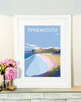 Tynemouth Seaside Poster
