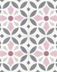 Luxury MAROQ cement floor tiles, turquoise and white Moroccan-inspired design, premium handcrafted tiles for walls and floors by Maria Starling Design at brixbailey.com