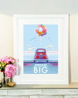 Dream Big Vintage Motivational Poster
