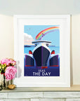 Seize the Day Coastal Artwork Print