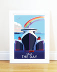 Seize the Day Coastal Artwork Print
