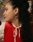 Pigs in Blankets Hoop Earrings