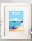 Tenby Vintage Travel Poster