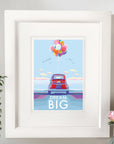 Dream Big Vintage Motivational Poster