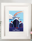 Seize the Day Coastal Artwork Print
