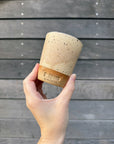 Flat white cups