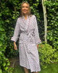 Milly Pink Muslin Dressing Gown