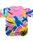 AIXO Abstract Mens Top Multicolour