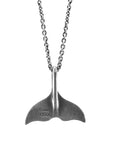 Think Ocean Big Whale Silver Necklace Pendant