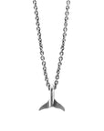 Think Ocean Mini Whale Silver Necklace Pendant