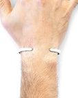 Reynolds Element Midi Geometric Silver Bangle