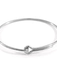 Sutton Gate Midi Geometric Silver Bangle