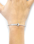 Sutton Gate Midi Geometric Silver Bangle