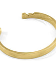 Axton Anchor Cutout Wayfarer 9ct Yellow Gold Bangle