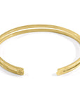 Brady Outline Midi Geometric 9ct Yellow Gold Bangle