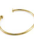 Ditton Round Midi Wayfarer 9ct Yellow Gold Bangle