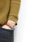 Gammell Full Rope Wayfarer 9ct Yellow Gold Bangle
