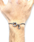 Clyde I Anchor Silver Chain Bracelet
