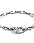 Windsor Mooring Silver Chain Bracelet