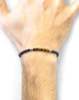 Brown Tigers Eye Paralana Silver and Stone Bracelet