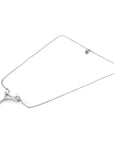 Beach Cocktail Link Paradise Silver Necklace Pendant