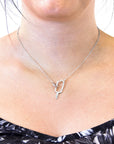 Ice Lolly Link Paradise Silver Necklace Pendant