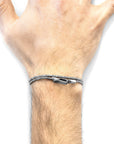 Forestay Double Sail Silver Chain Bracelet