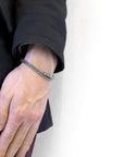 Forestay Double Sail Silver Chain Bracelet