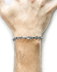 Halyard Sail Silver Chain Bracelet