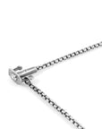 Union Anchor Silver Chain Bracelet