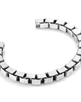 Lateen Sail Silver Chain Bangle