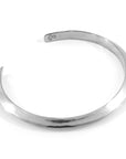 Benson Triagonal Maxi Wayfarer Silver Bangle