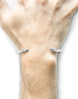 Benson Triagonal Maxi Wayfarer Silver Bangle