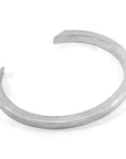 Cason Square Maxi Wayfarer Silver Bangle