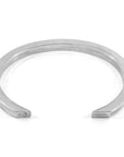 Cason Square Maxi Wayfarer Silver Bangle