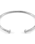 Ditton Round Midi Wayfarer Silver Bangle
