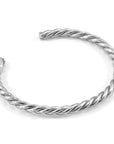 Gammell Full Rope Wayfarer Silver Bangle