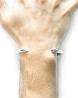 Samson Round Maxi Wayfarer Silver Bangle