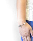 Soames Gate Midi Wayfarer Silver Bangle