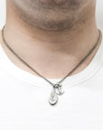 London Pulley Silver Necklace Pendant